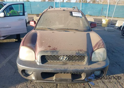 2003 Hyundai Santa Fe Gls/Lx z USA, uszkodzony, nr VIN KM8SC13EX3U511575